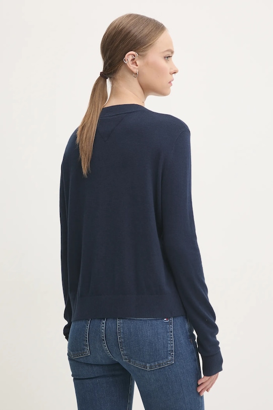 Îmbrăcăminte Tommy Jeans pulover DW0DW17254 bleumarin