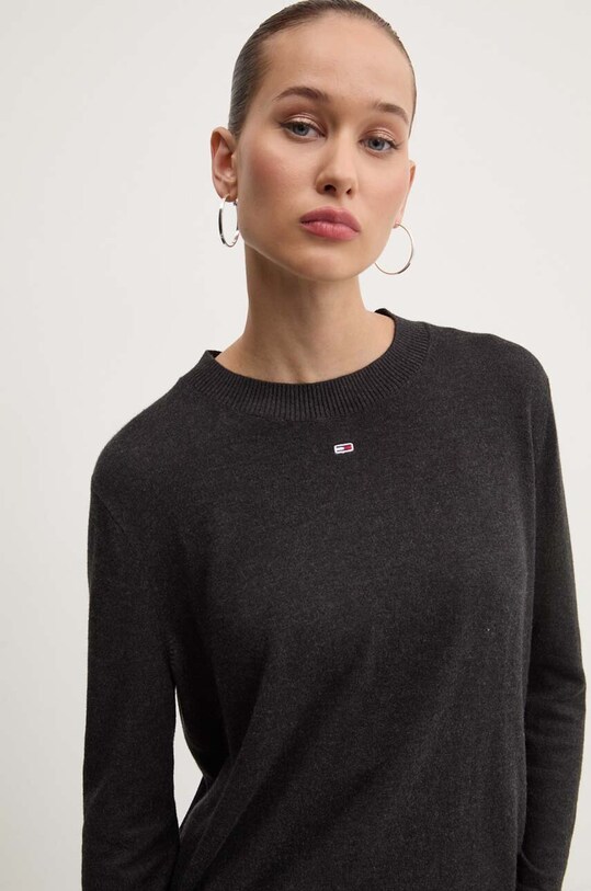 Tommy Jeans pulover negru DW0DW17254