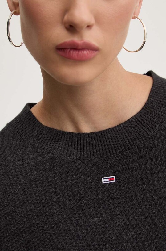 Tommy Jeans pulover DW0DW17254 negru
