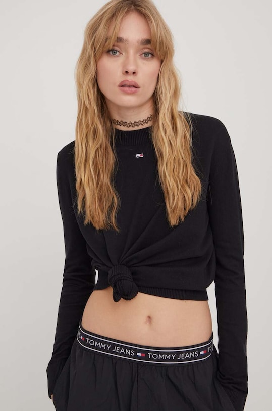Tommy Jeans sweter pozostałe czarny DW0DW17254