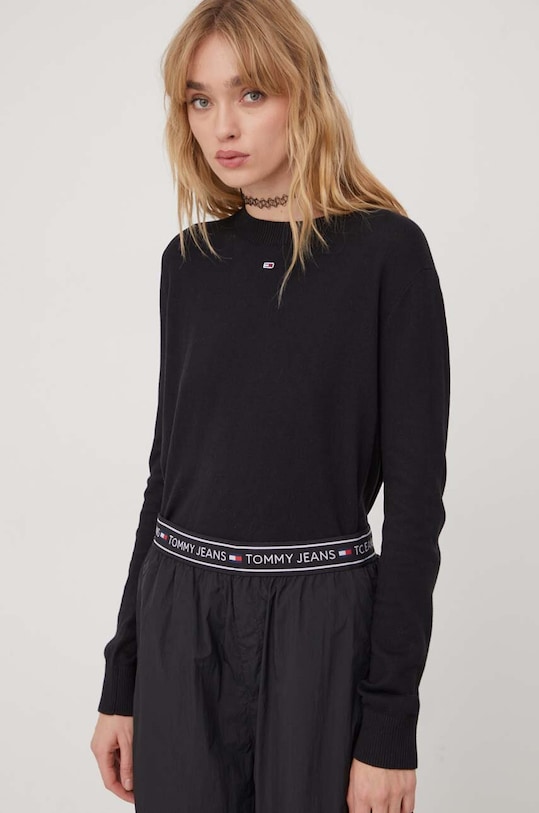 Svetr Tommy Jeans černá DW0DW17254