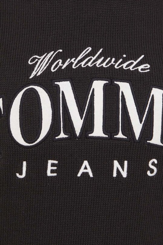 Tommy Jeans sweter bawełniany DW0DW17499 czarny