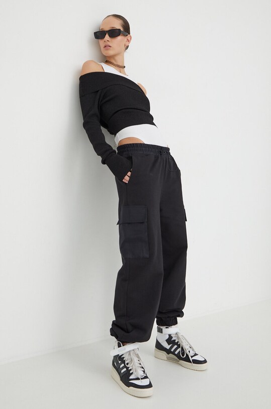 Свитер Tommy Jeans DW0DW17501 чёрный SS24