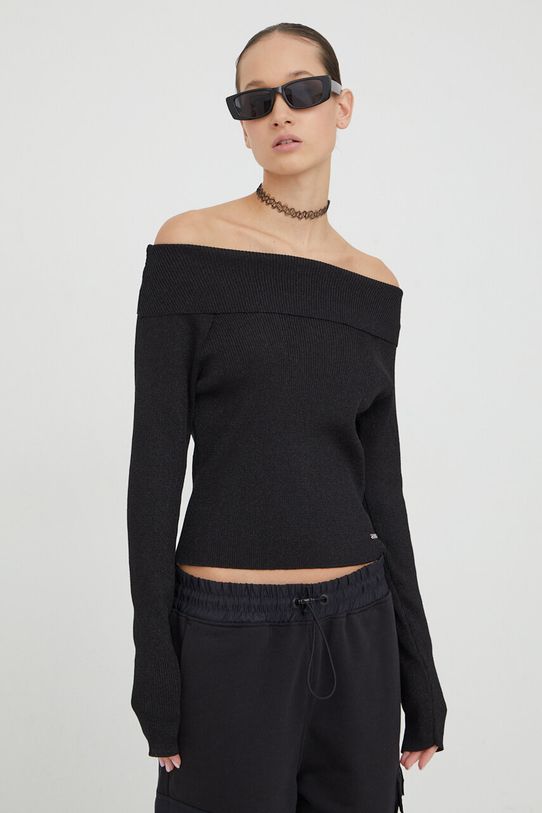 Tommy Jeans sweter DW0DW17501 czarny