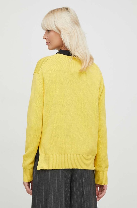 Odzież Polo Ralph Lauren sweter bawełniany 211898583 żółty