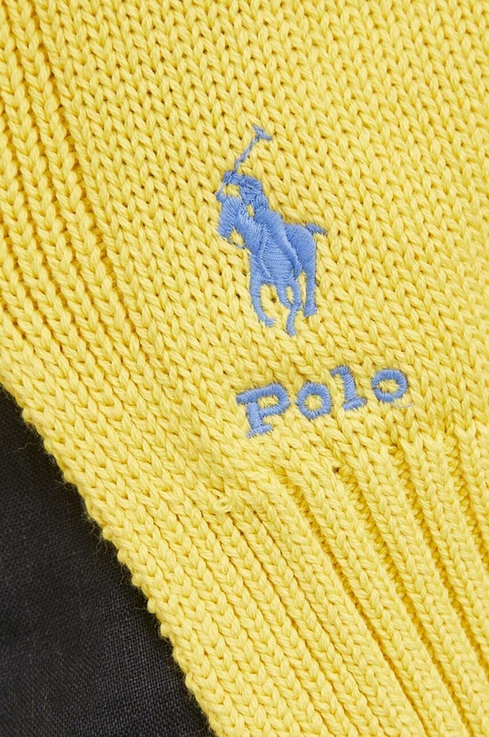 Polo Ralph Lauren sweter bawełniany 211898583 żółty