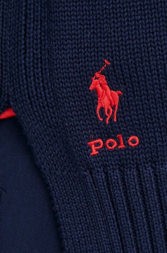 Бавовняний светр Polo Ralph Lauren 211898583 темно-синій