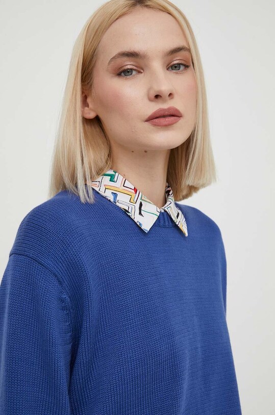Polo Ralph Lauren sweter bawełniany niebieski 211898583