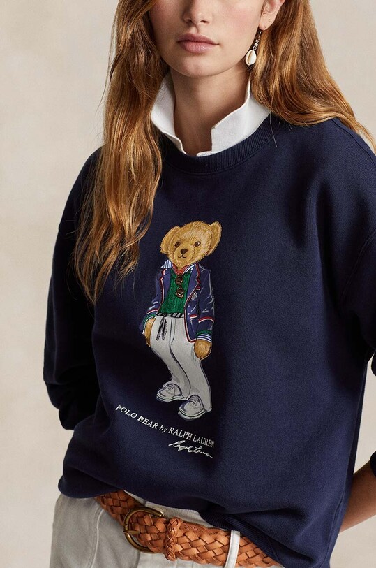 Îmbrăcăminte Polo Ralph Lauren bluză 211924304 bleumarin
