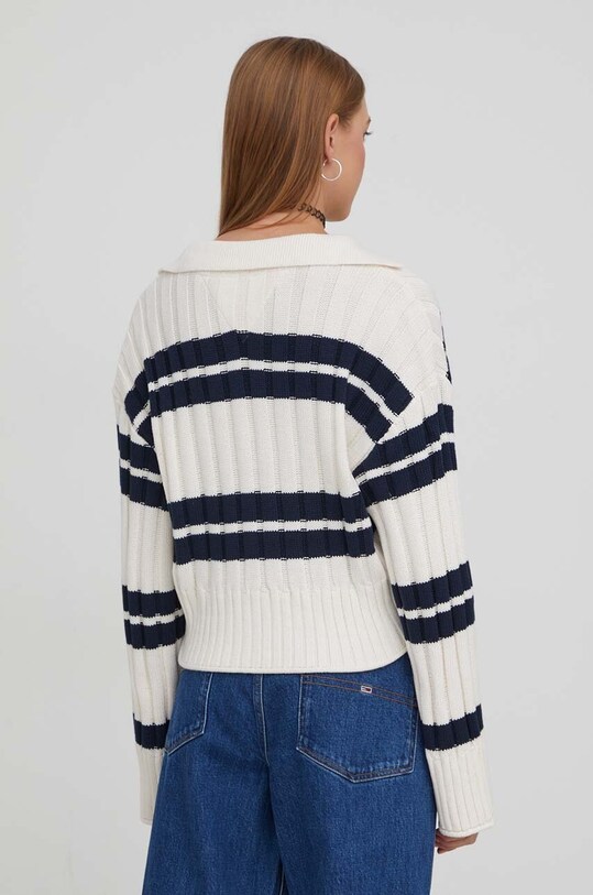 Odzież Tommy Jeans sweter DW0DW17321 beżowy