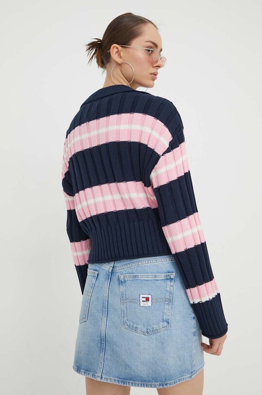 Odzież Tommy Jeans sweter DW0DW17321 granatowy