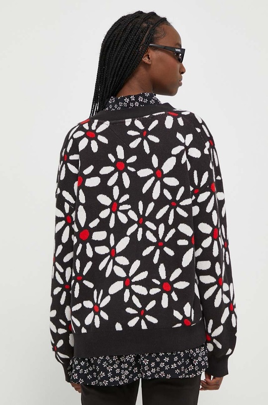 Îmbrăcăminte Tommy Jeans cardigan din bumbac DW0DW17446 negru