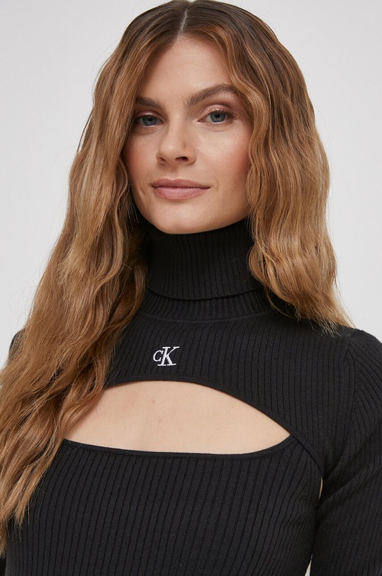 Pulover Calvin Klein Jeans črna J20J222621