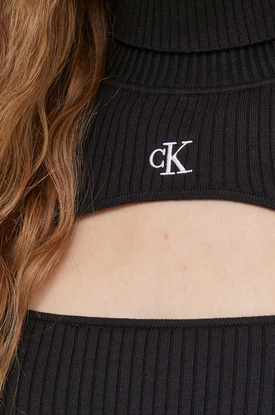 Pulover Calvin Klein Jeans J20J222621 črna
