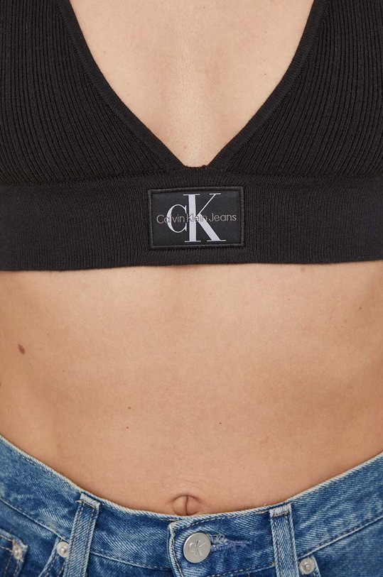 Calvin Klein Jeans top J20J222625 czarny