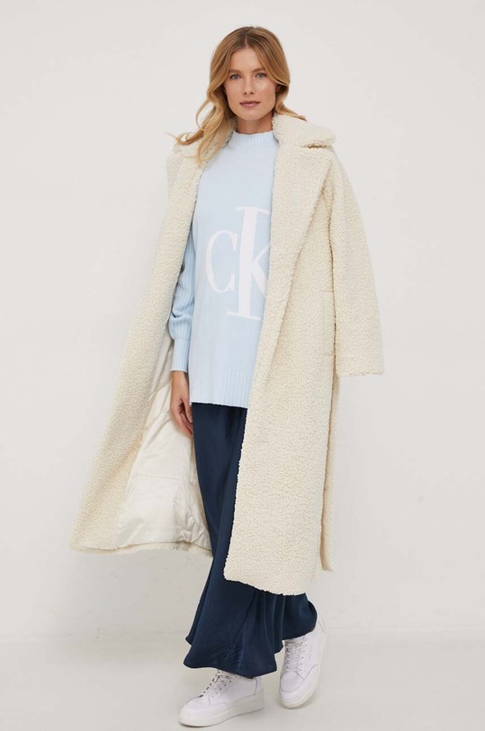 Calvin Klein Jeans maglione in cotone J20J222631 blu SS24