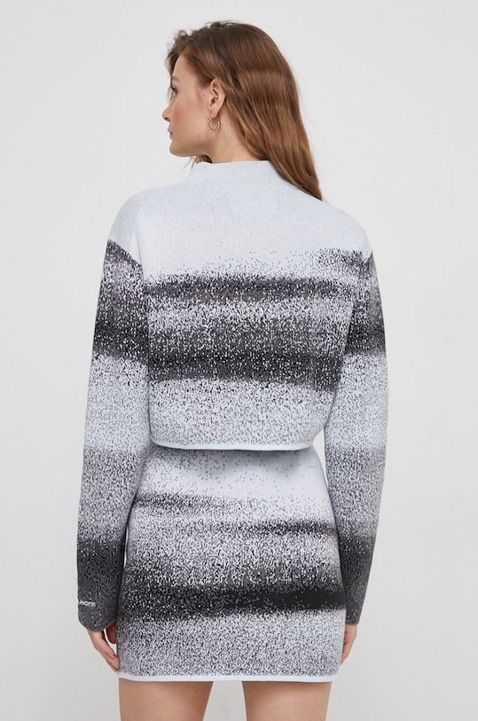 Odzież Calvin Klein Jeans sweter bawełniany J20J222921 niebieski