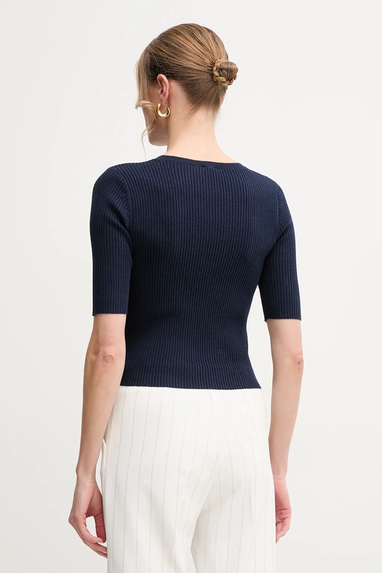 Дрехи Копринен пуловер Pinko 102017.A1KW тъмносин