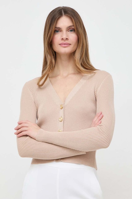 Pinko sweter jedwabny pozostałe beżowy 102018.A1KW