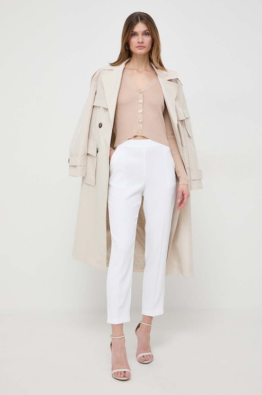 Pinko sweter jedwabny 102018.A1KW beżowy SS24