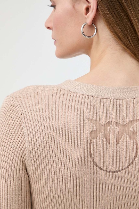 Pinko sweter jedwabny 102018.A1KW beżowy