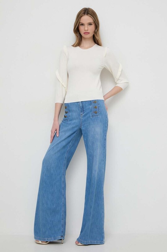 Twinset pulover 241TP3391 bej SS24