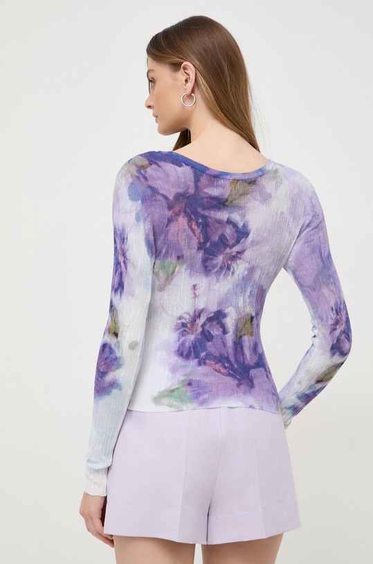 Odzież Twinset kardigan 241AP3190 fioletowy