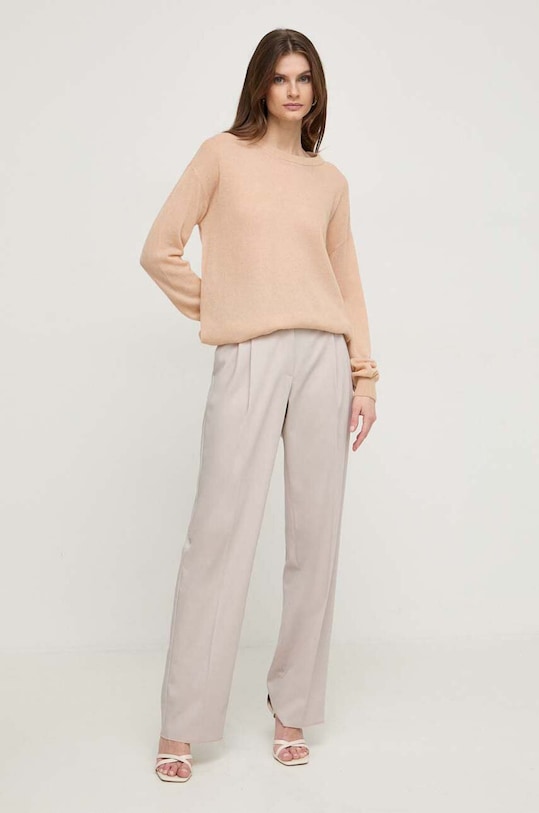 Patrizia Pepe maglione in lana 8K0179.K167 beige AA00