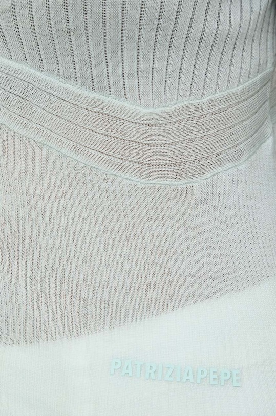 Patrizia Pepe kardigan wełniany 8K0189.K034 zielony