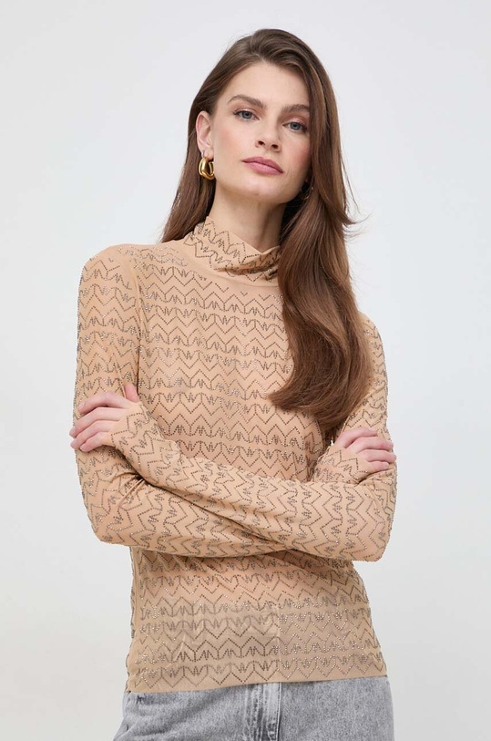 Patrizia Pepe longsleeve regular beżowy 8M1590.J166