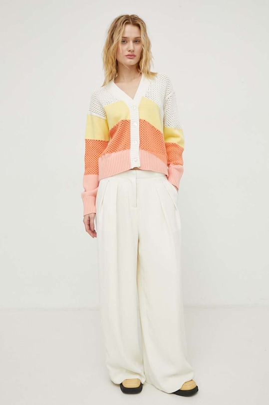 PS Paul Smith kardigan bawełniany W2R.741N.M31178 multicolor SS24