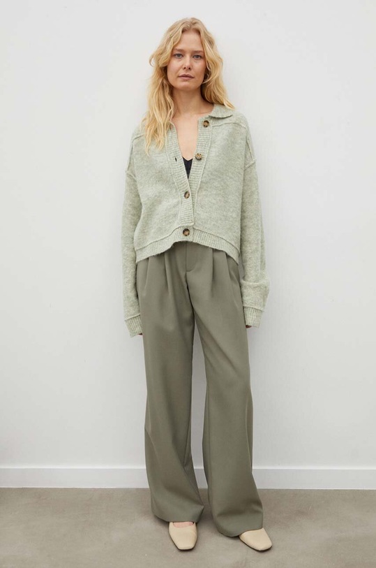 Vlnený sveter Day Birger et Mikkelsen DAY65242884 zelená SS24