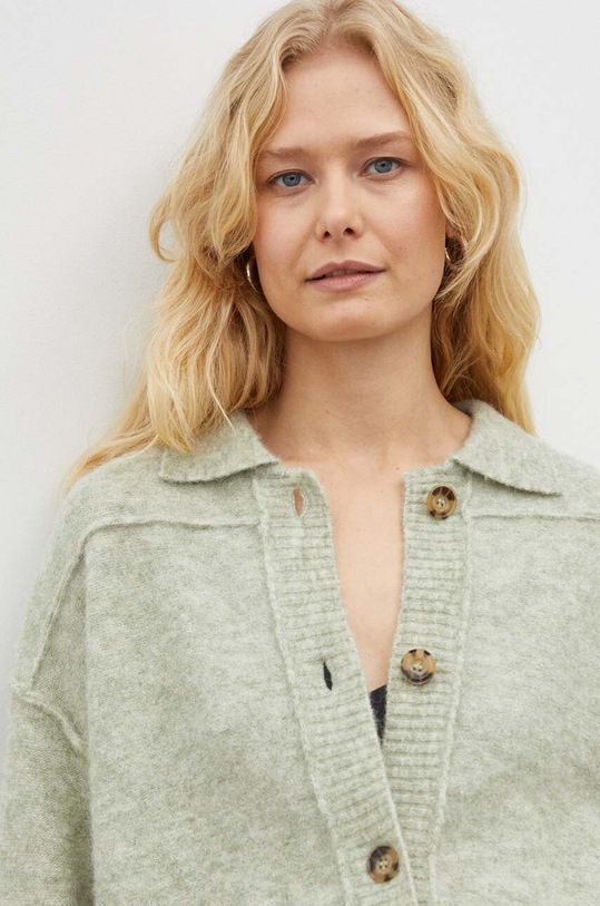 Vlnený sveter Day Birger et Mikkelsen zelená DAY65242884