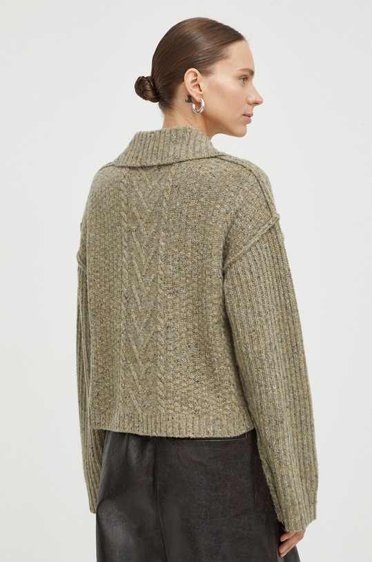 Oblečenie Vlnený kardigán Day Birger et Mikkelsen DAY65242902 zelená