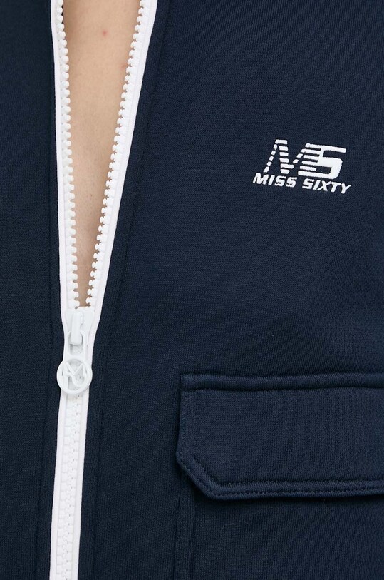 Miss Sixty bluza bawełniana 6T4TJ0580000 granatowy
