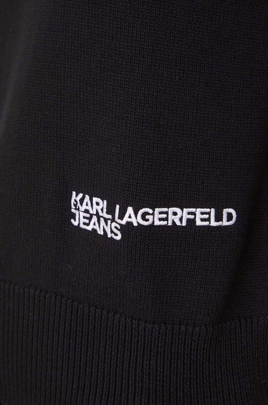 Karl Lagerfeld Jeans sweter czarny 240J2000