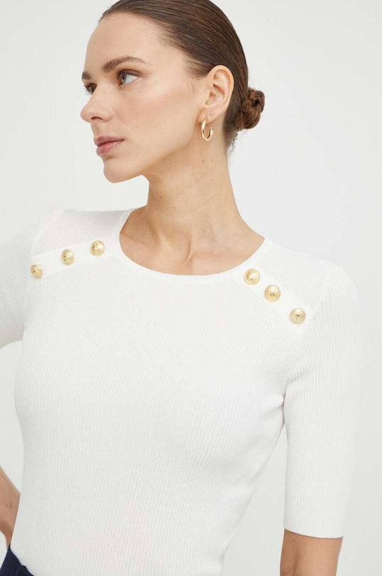 Μπλουζάκι Luisa Spagnoli λευκό 58230