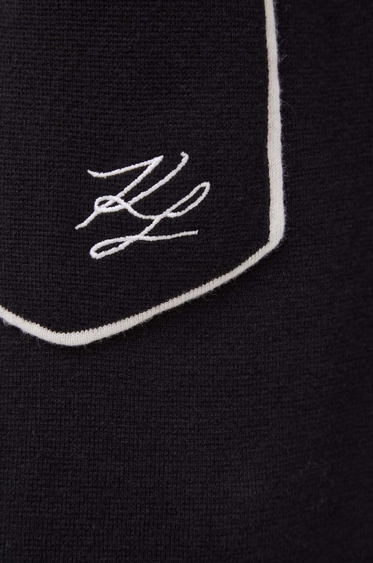 Ζακέτα από μίγμα μαλλιού Karl Lagerfeld 240W2020