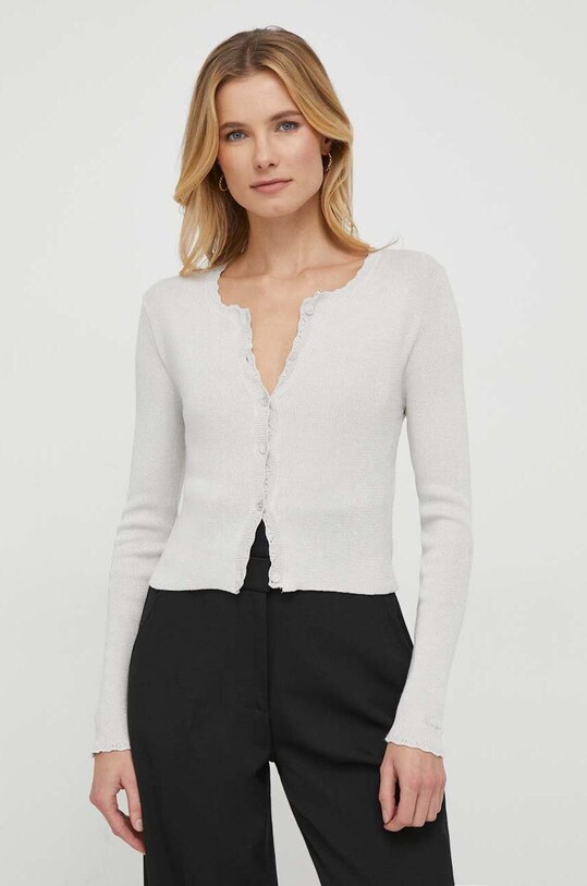 Pepe Jeans kardigan FALON pozostałe szary PL702108