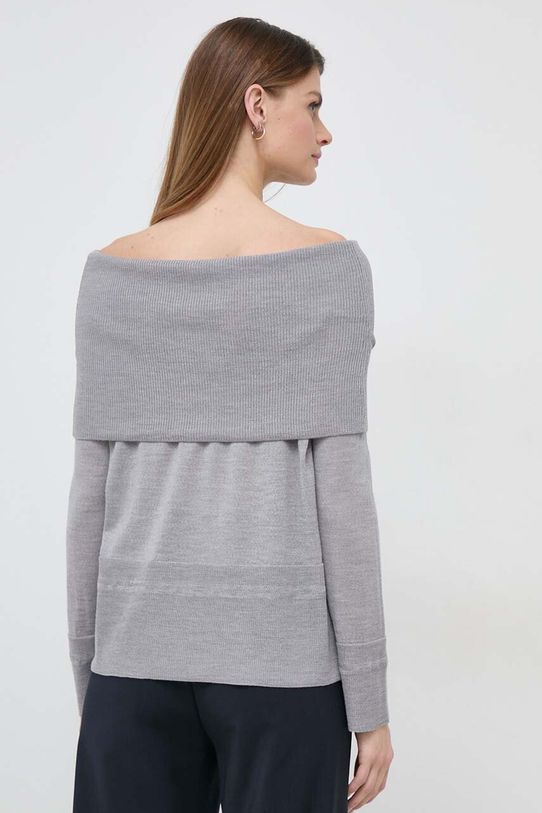 Îmbrăcăminte Max Mara Leisure pulover de lână 2416361037600 gri