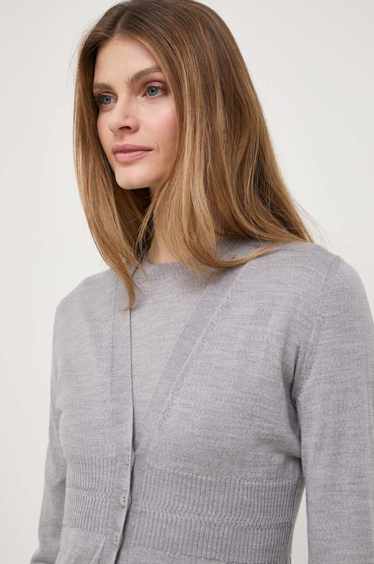 Tričko a vlněný kardigan Max Mara Leisure 2416381027600