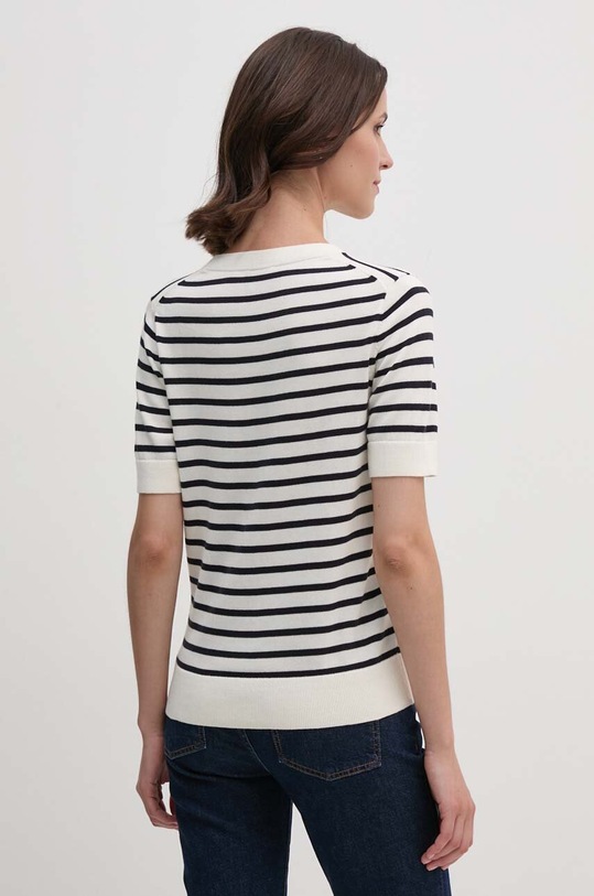 Ρούχα Βαμβακερό πουλόβερ Tommy Hilfiger WW0WW38724 μπεζ