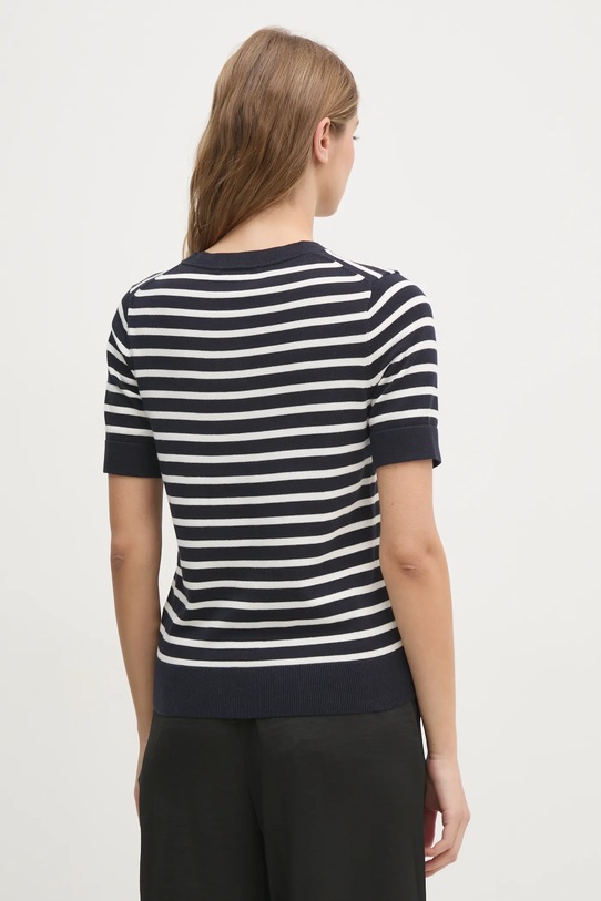 Oblečení Bavlněný svetr Tommy Hilfiger WW0WW38724 námořnická modř