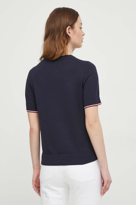 Одяг Бавовняний светр Tommy Hilfiger WW0WW38724 темно-синій