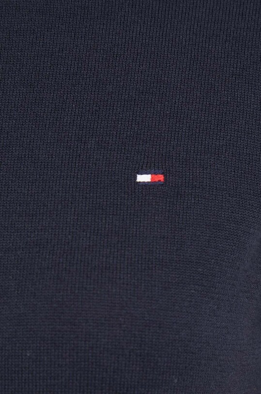 Бавовняний светр Tommy Hilfiger WW0WW38724 темно-синій