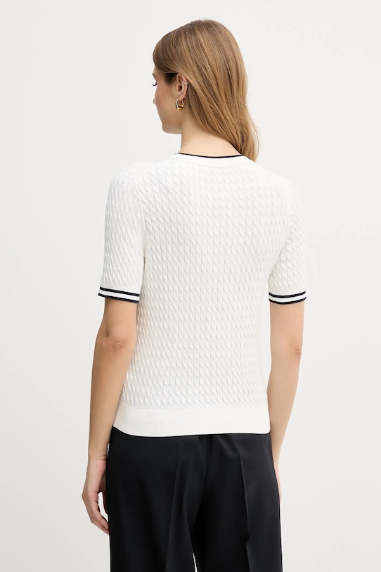 Odzież Tommy Hilfiger sweter bawełniany WW0WW41787 beżowy