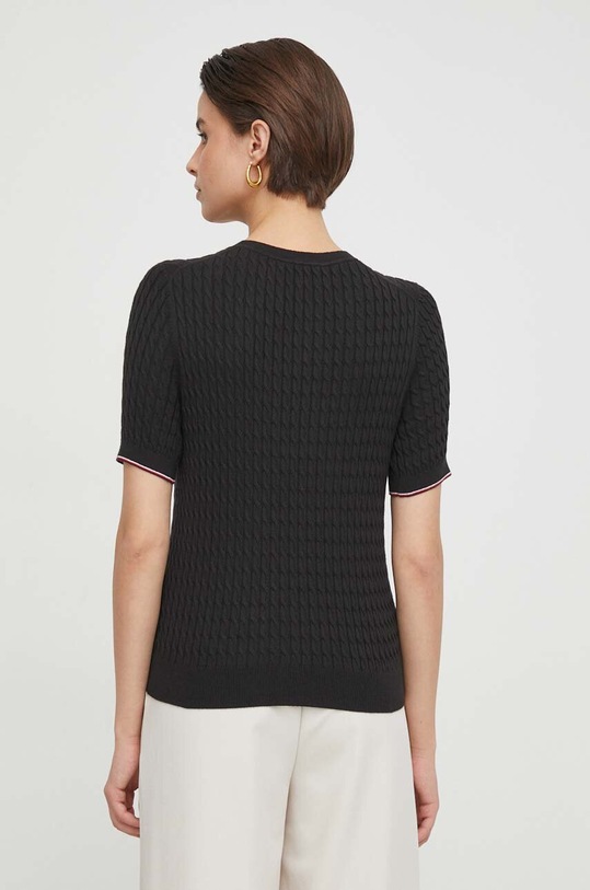 Oblečenie Bavlnený sveter Tommy Hilfiger WW0WW41787 čierna