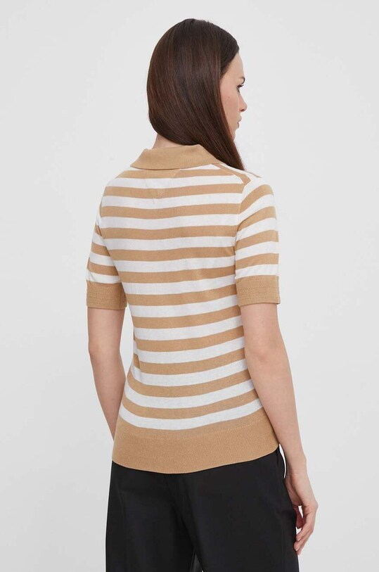 Odzież Tommy Hilfiger sweter WW0WW37937 beżowy
