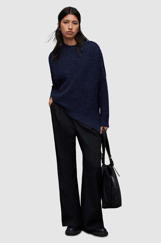 Μάλλινο πουλόβερ AllSaints Selena WK202V μπλε