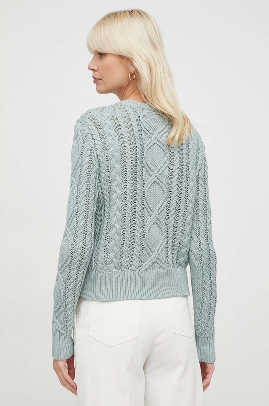 Odzież Lauren Ralph Lauren sweter bawełniany 200933121 zielony